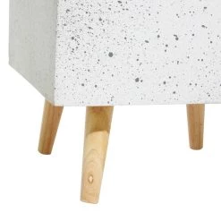 Buy 🧨 Set of 2 White MgO Contemporary Planter 16", 18" by Ivory and Iris 😀 -Cheap Ivory and Iris Store D501415S 3