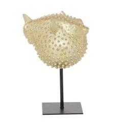 Best deal 🥰 Gold Polyresin Coastal Fish Sculpture, 9" x 7" x 5" by Ivory and Iris ⌛ -Cheap Ivory and Iris Store D501430S 6