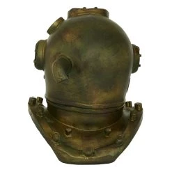 Brand new π Gold Polystone Coastal Decorative Antique Diving Helmet, 16" x 13" x 15" by Ivory and Iris π 11 Brand new π Gold Polystone Coastal Decorative Antique Diving Helmet, 16" x 13" x 15" by Ivory and Iris π -Cheap Ivory and Iris Store D501441S 5