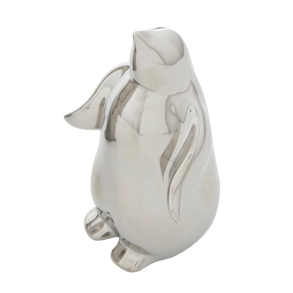 Best Pirce β Set of 3 Silver Porcelain Glam Sculpture 11", 10", 6" by Ivory and Iris π 6 Best Pirce β Set of 3 Silver Porcelain Glam Sculpture 11", 10", 6" by Ivory and Iris π - Image 6