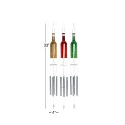 Buy ✨ Set of 3 Multi Colored Aluminum Coastal Windchime, 4" x 33" by Ivory and Iris ⭐ 14 Buy ✨ Set of 3 Multi Colored Aluminum Coastal Windchime, 4" x 33" by Ivory and Iris ⭐ -Cheap Ivory and Iris Store D502264S 7