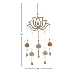Outlet β Gold Mango Wood Eclectic Style Windchime, 15" x 30" by Ivory and Iris π 20 Outlet β Gold Mango Wood Eclectic Style Windchime, 15" x 30" by Ivory and Iris π -Cheap Ivory and Iris Store D502270S 10