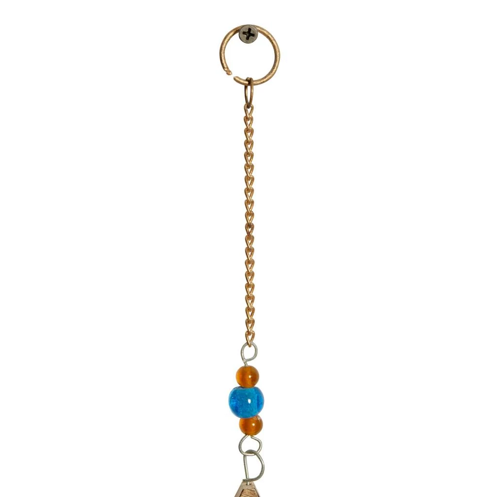 Outlet β Gold Mango Wood Eclectic Style Windchime, 15" x 30" by Ivory and Iris π 7 Outlet β Gold Mango Wood Eclectic Style Windchime, 15" x 30" by Ivory and Iris π - Image 7
