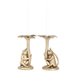 Best Pirce π Gold Polystone Bohemian Candle holder 6" x 6" x 10" by Ivory and Iris β