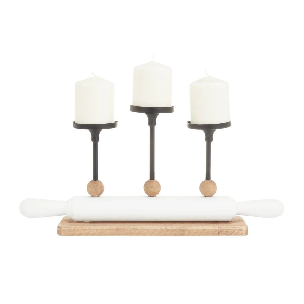 Deals π White Fir Modern Farmhouse Candelabra, 9" x 20" x 4" by Ivory and Iris β 5 Deals π White Fir Modern Farmhouse Candelabra, 9" x 20" x 4" by Ivory and Iris β - Image 5