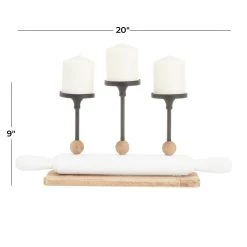 Deals π White Fir Modern Farmhouse Candelabra, 9" x 20" x 4" by Ivory and Iris β 12 Deals π White Fir Modern Farmhouse Candelabra, 9" x 20" x 4" by Ivory and Iris β -Cheap Ivory and Iris Store D502358S 6