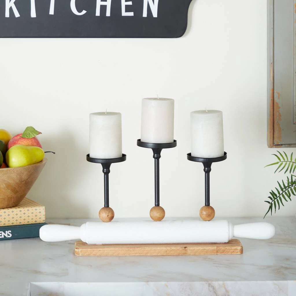 Deals π White Fir Modern Farmhouse Candelabra, 9" x 20" x 4" by Ivory and Iris β 7 Deals π White Fir Modern Farmhouse Candelabra, 9" x 20" x 4" by Ivory and Iris β - Image 7