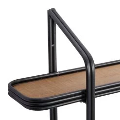 Deals 🧨 Black Iron and Wood Industrial Wall Shelves, 23" x 32" x 6" by Ivory and Iris ⌛ -Cheap Ivory and Iris Store D502379S 3