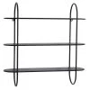 Best reviews of ✨ Black Iron Modern Wall Shelves, 28" x 28" x 8" by Ivory and Iris 🌟