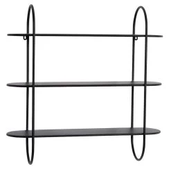 Best reviews of ✨ Black Iron Modern Wall Shelves, 28" x 28" x 8" by Ivory and Iris 🌟