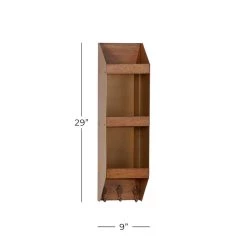 Top 10 🥰 Brown Metal Industrial Wall Shelf, 29" x 9" x 5" by Ivory and Iris 😀 -Cheap Ivory and Iris Store D502386S 5