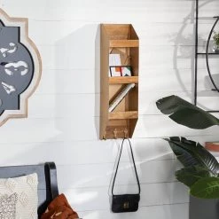 Top 10 🥰 Brown Metal Industrial Wall Shelf, 29" x 9" x 5" by Ivory and Iris 😀 -Cheap Ivory and Iris Store D502386S 6