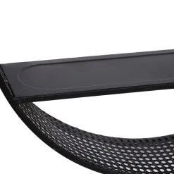 Buy 👍 Black Iron Contemporary Wall Shelves, 26" x 26" x 5" by Ivory and Iris ✨ -Cheap Ivory and Iris Store D502389S 5