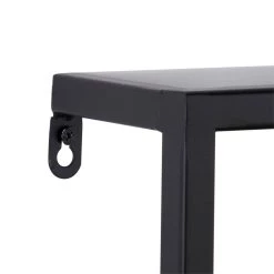 New 🌟 Brown Metal and Wood Industrial Wall Shelves, 24" x 26" x 7" by Ivory and Iris 😉 -Cheap Ivory and Iris Store D502397S 4