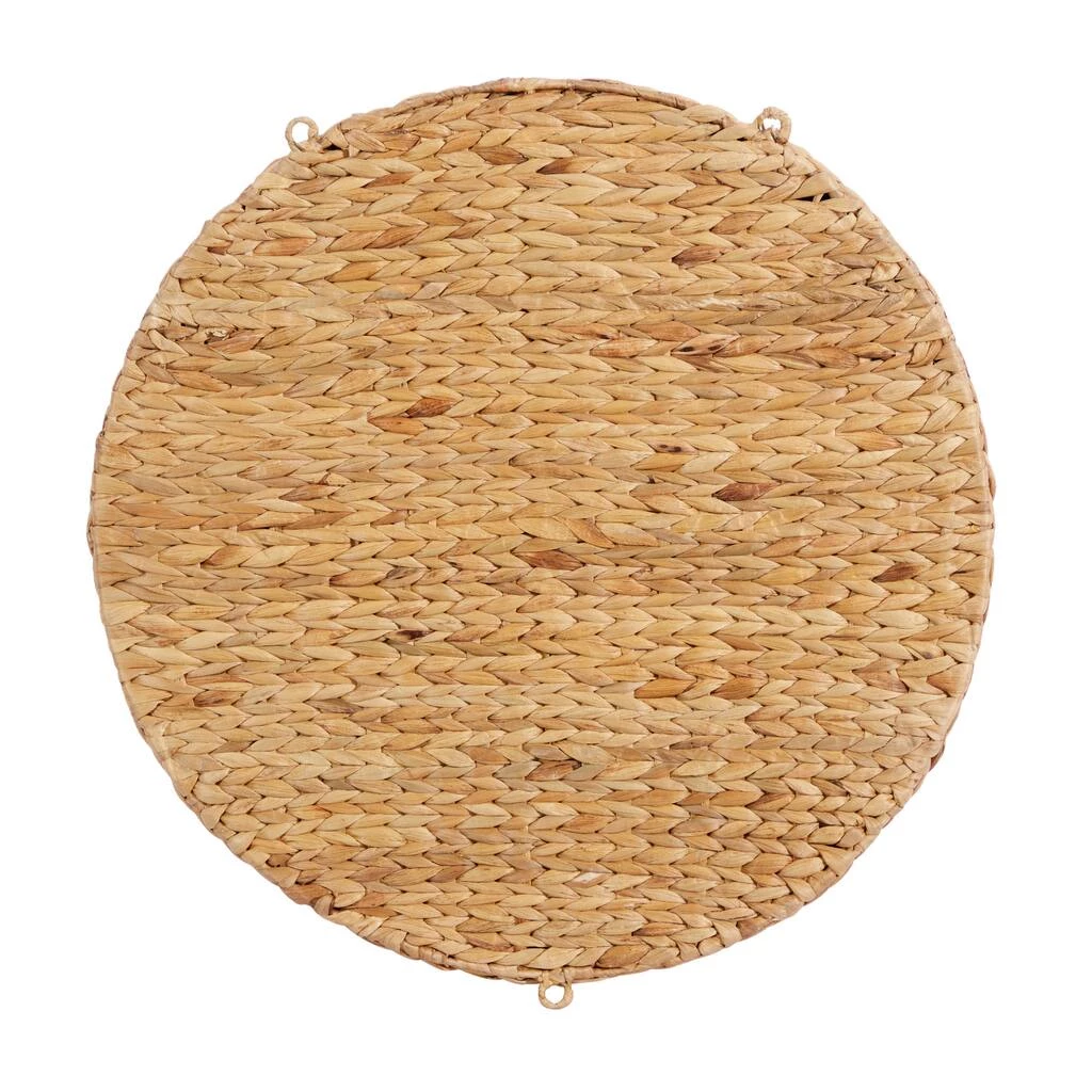 Cheapest 🧨 Brown Sea Grass Coastal Style Wall Shelf, 24" x 24" x 24" by Ivory and Iris ❤️ 6 Cheapest 🧨 Brown Sea Grass Coastal Style Wall Shelf, 24" x 24" x 24" by Ivory and Iris ❤️ - Image 6