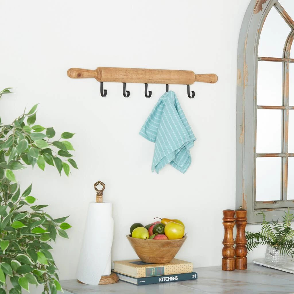 Flash Sale β Brown Fir Modern Farmhouse Wall Hook, 3" x 28" x 5" by Ivory and Iris π 6 Flash Sale β Brown Fir Modern Farmhouse Wall Hook, 3" x 28" x 5" by Ivory and Iris π - Image 6