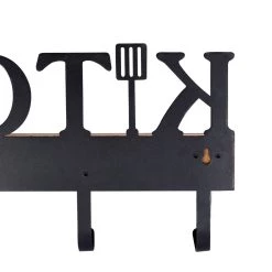 Budget 🌟 Brown Porcelain Farmhouse Wall Hook, 9" x 24" x 2" by Ivory and Iris ✔️ -Cheap Ivory and Iris Store D502469S 5