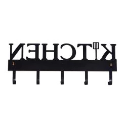 Budget 🌟 Brown Porcelain Farmhouse Wall Hook, 9" x 24" x 2" by Ivory and Iris ✔️ -Cheap Ivory and Iris Store D502469S 6