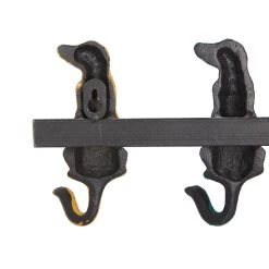 Hot Sale 😉 Multi Colored Metal Farmhouse Wall Hook, 5" x 19" x 1" by Ivory and Iris 🥰 -Cheap Ivory and Iris Store D502476S 5