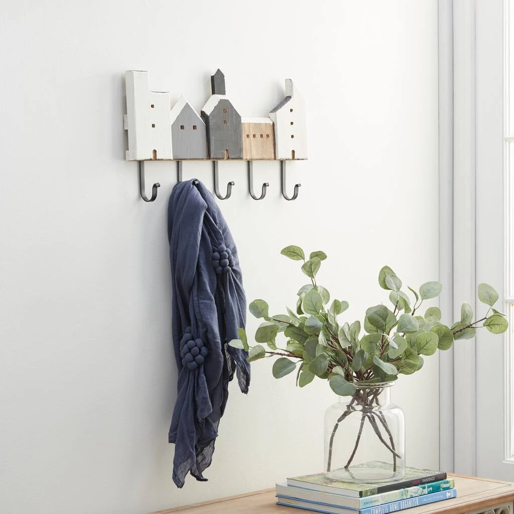 Brand new 🤩 Multi Colored Wood Farmhouse Wall Hook, 10" x 20" x 2" by Ivory and Iris 🥰 7 Brand new 🤩 Multi Colored Wood Farmhouse Wall Hook, 10" x 20" x 2" by Ivory and Iris 🥰 - Image 7