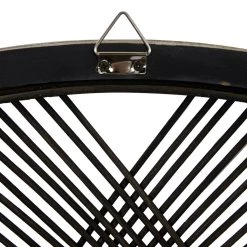 Budget 🔔 Black Wood Modern Wall Decor, 34" x 34" x 1" by Ivory and Iris 🔔 -Cheap Ivory and Iris Store D502529S 6