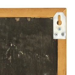 Outlet 🛒 Rectangular Brown Wood Totem Face Wall Art, 32" x 14" x 2" by Ivory and Iris 🛒 -Cheap Ivory and Iris Store D502533S 6