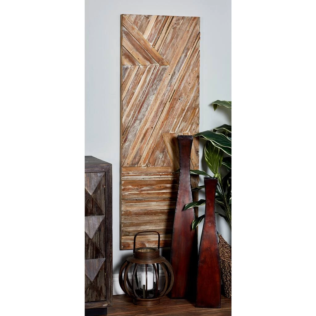Best Pirce 🧨 Blue Farmhouse Abstract Recycled Teak Wall Decor, 56" x 20" by Ivory and Iris ⌛ 7 Best Pirce 🧨 Blue Farmhouse Abstract Recycled Teak Wall Decor, 56" x 20" by Ivory and Iris ⌛ - Image 7