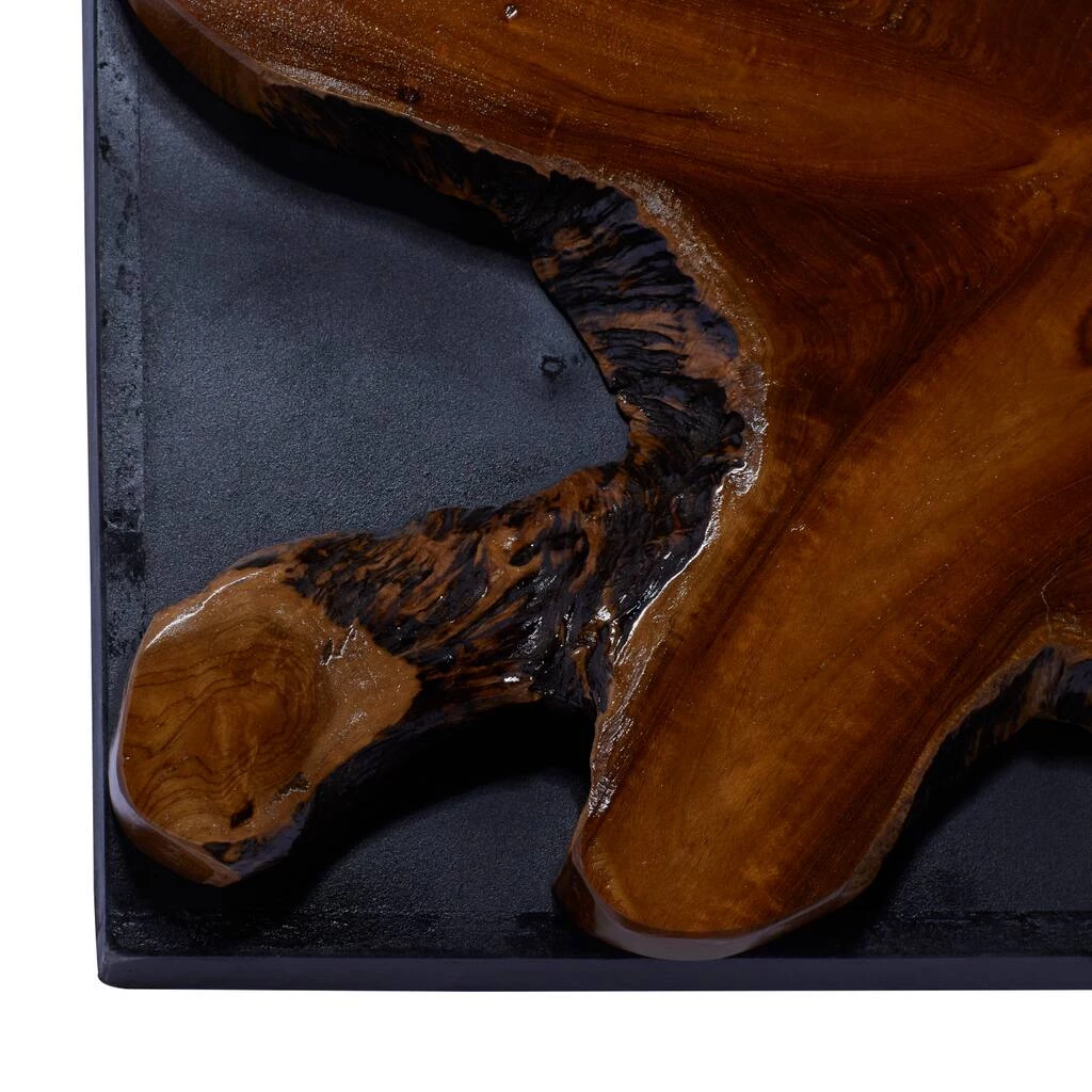Buy ⌛ Brown Teak Wood Rustic Wall Decor 36" x 16" x 3" by Ivory and Iris 🧨 3 Buy ⌛ Brown Teak Wood Rustic Wall Decor 36" x 16" x 3" by Ivory and Iris 🧨 - Image 3