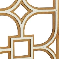 Discount 🌟 Set of 2 Brown Wood Farmhouse Wall Decor 16", 38" by Ivory and Iris ⭐ -Cheap Ivory and Iris Store D502550S 4