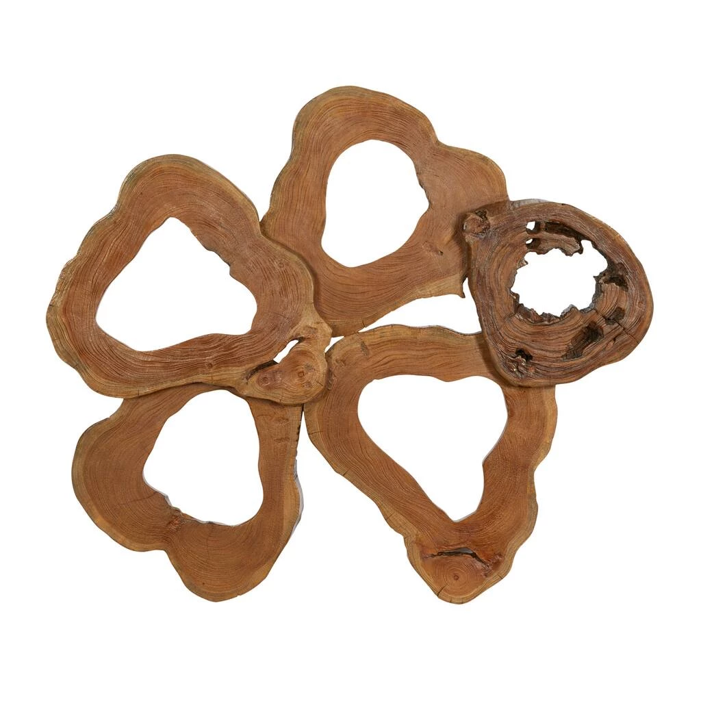 Top 10 π Brown Teak Wood Rustic Wall Decor 37" x 42" x 4" by Ivory and Iris π₯° 2 Top 10 π Brown Teak Wood Rustic Wall Decor 37" x 42" x 4" by Ivory and Iris π₯° - Image 2