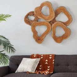 Top 10 π Brown Teak Wood Rustic Wall Decor 37" x 42" x 4" by Ivory and Iris π₯° 11 Top 10 π Brown Teak Wood Rustic Wall Decor 37" x 42" x 4" by Ivory and Iris π₯° -Cheap Ivory and Iris Store D502554S 6