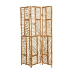 Wholesale 🌟 Brown Wood Contemporary Room Divider Screen, 71" x 52" x 1" by Ivory and Iris 🎁