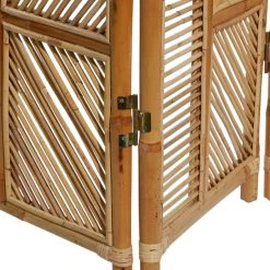 Wholesale 🌟 Brown Wood Contemporary Room Divider Screen, 71" x 52" x 1" by Ivory and Iris 🎁 -Cheap Ivory and Iris Store D502597S 6