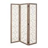 Flash Sale ⌛ White Wood Farmhouse Room Divider Screen, 72" x 54" x 1" by Ivory and Iris 🎉