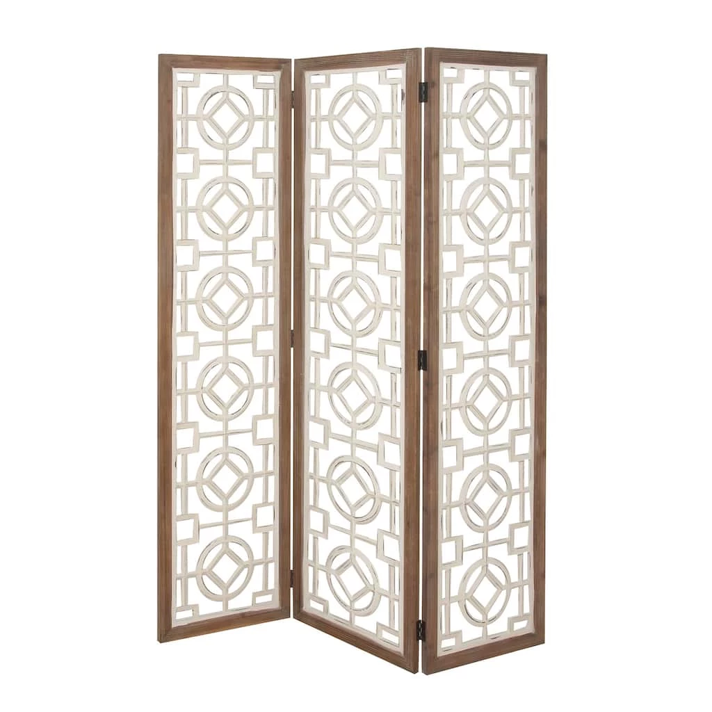 Flash Sale β White Wood Farmhouse Room Divider Screen, 72" x 54" x 1" by Ivory and Iris π 1 Flash Sale β White Wood Farmhouse Room Divider Screen, 72" x 54" x 1" by Ivory and Iris π