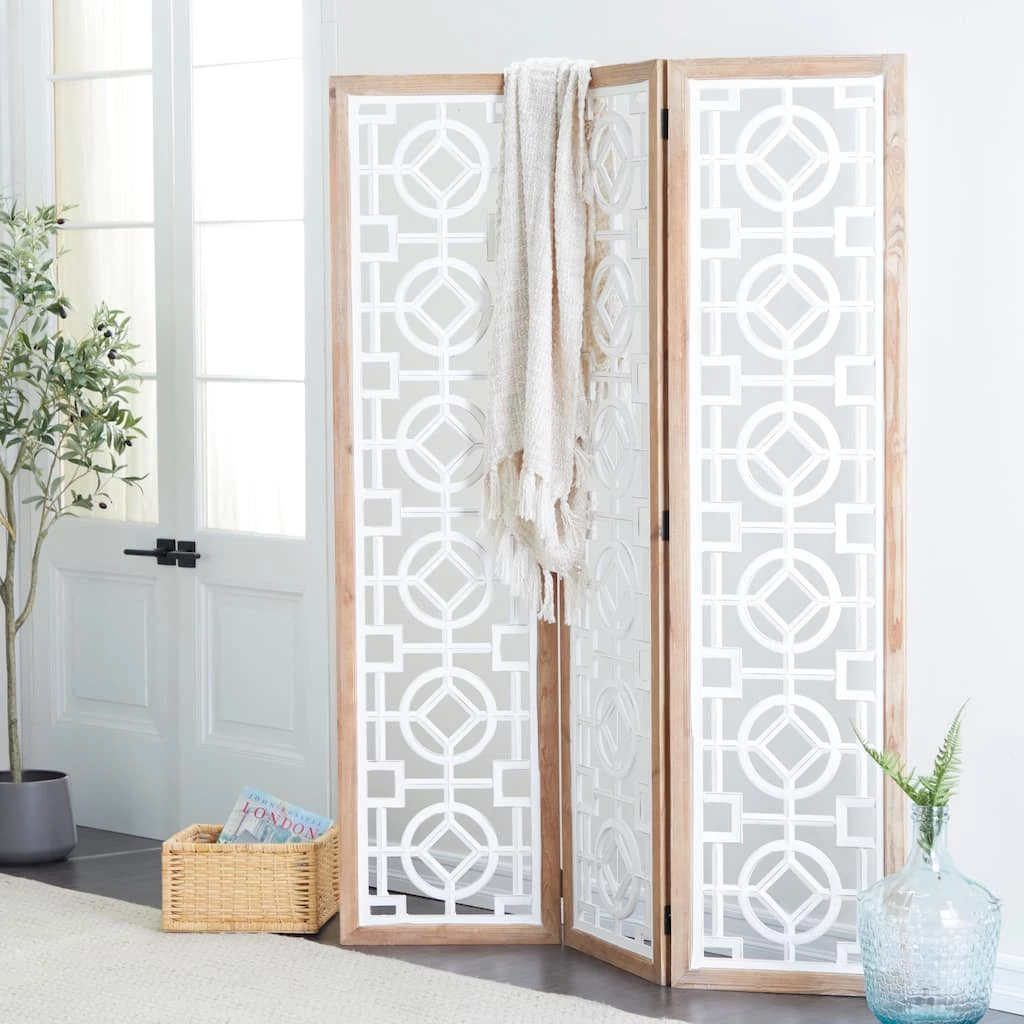 Flash Sale β White Wood Farmhouse Room Divider Screen, 72" x 54" x 1" by Ivory and Iris π 10 Flash Sale β White Wood Farmhouse Room Divider Screen, 72" x 54" x 1" by Ivory and Iris π - Image 10