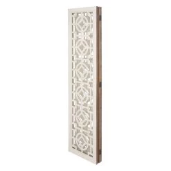 Flash Sale β White Wood Farmhouse Room Divider Screen, 72" x 54" x 1" by Ivory and Iris π 12 Flash Sale β White Wood Farmhouse Room Divider Screen, 72" x 54" x 1" by Ivory and Iris π -Cheap Ivory and Iris Store D502598S 3