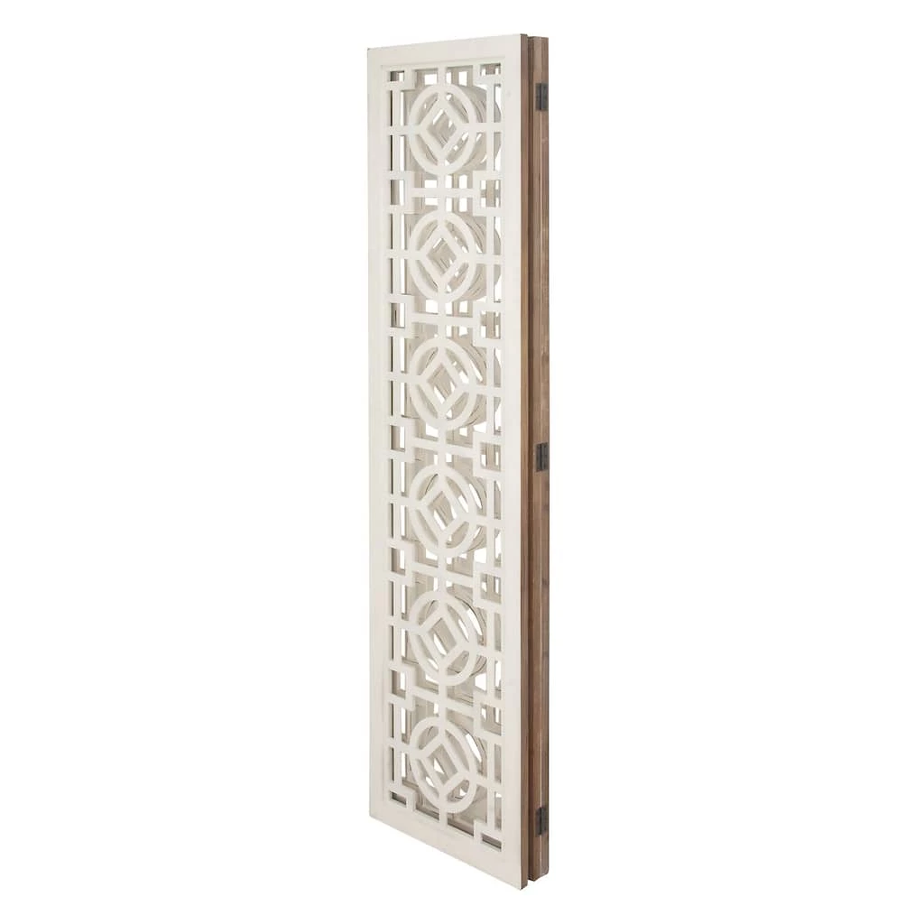 Flash Sale β White Wood Farmhouse Room Divider Screen, 72" x 54" x 1" by Ivory and Iris π 3 Flash Sale β White Wood Farmhouse Room Divider Screen, 72" x 54" x 1" by Ivory and Iris π - Image 3