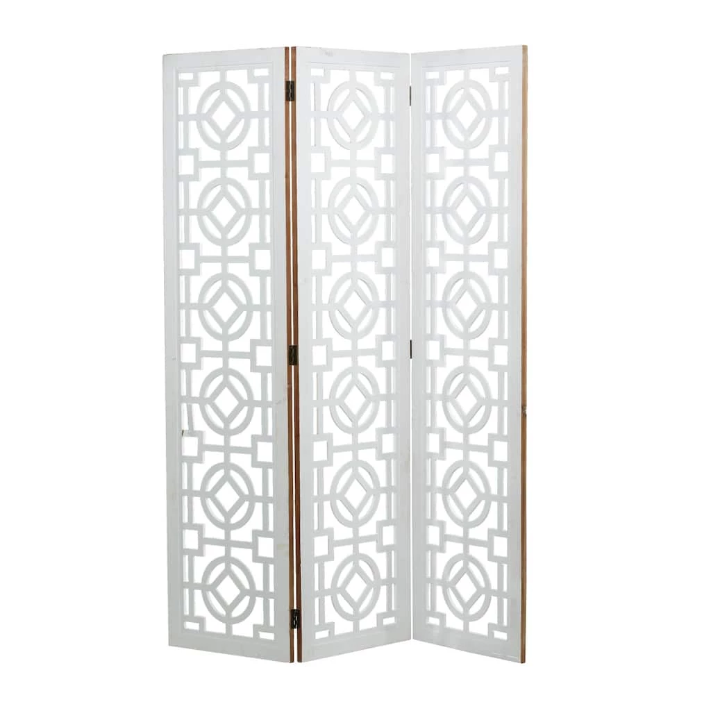 Flash Sale β White Wood Farmhouse Room Divider Screen, 72" x 54" x 1" by Ivory and Iris π 6 Flash Sale β White Wood Farmhouse Room Divider Screen, 72" x 54" x 1" by Ivory and Iris π - Image 6