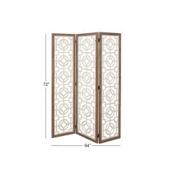 Flash Sale β White Wood Farmhouse Room Divider Screen, 72" x 54" x 1" by Ivory and Iris π 16 Flash Sale β White Wood Farmhouse Room Divider Screen, 72" x 54" x 1" by Ivory and Iris π -Cheap Ivory and Iris Store D502598S 7