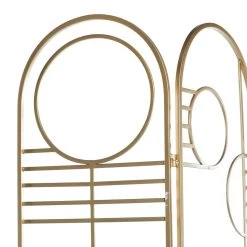 Outlet ✨ Gold Metal Modern Room Divider Screen 69" x 50" x 1" by Ivory and Iris 🔥 -Cheap Ivory and Iris Store D502599S 4