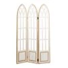 Brand new ✔️ White Wood Farmhouse Room Divider Screen, 72" x 48" x 2" by Ivory and Iris 🛒