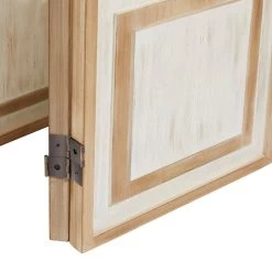 Brand new ✔️ White Wood Farmhouse Room Divider Screen, 72" x 48" x 2" by Ivory and Iris 🛒 -Cheap Ivory and Iris Store D502606S 5