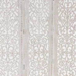 Best deal 😀 White Mango Wood Farmhouse Room Divider Screen, 69 " x 60 " x 1 " by Ivory and Iris 😉 -Cheap Ivory and Iris Store D502611S 5