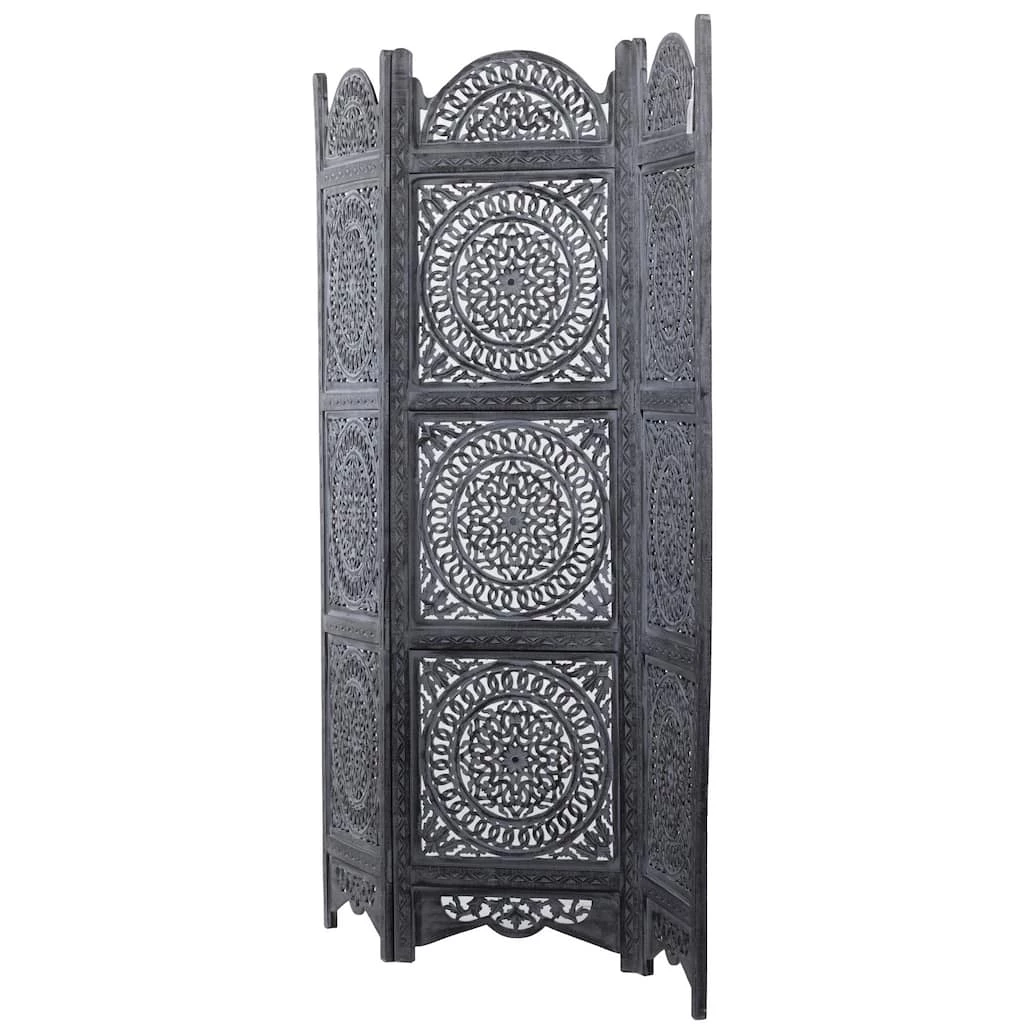Best reviews of π₯ Black Mango Wood Eclectic Room Divider Screen, 72" x 60" x 1" by Ivory and Iris π 2 Best reviews of π₯ Black Mango Wood Eclectic Room Divider Screen, 72" x 60" x 1" by Ivory and Iris π - Image 2