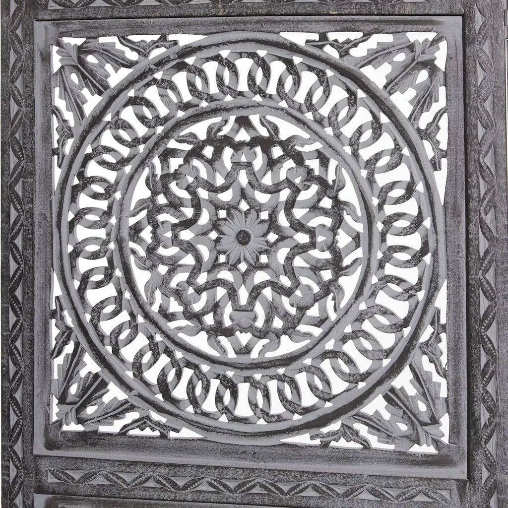 Best reviews of π₯ Black Mango Wood Eclectic Room Divider Screen, 72" x 60" x 1" by Ivory and Iris π 4 Best reviews of π₯ Black Mango Wood Eclectic Room Divider Screen, 72" x 60" x 1" by Ivory and Iris π - Image 4