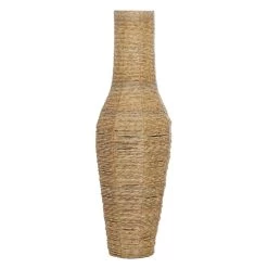 Best Sale 🎁 Brown Metal Coastal Style Vase, 44" x 14" x 14" by Ivory and Iris ⌛