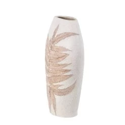 Discount ⌛ White Polystone Boho Style Vase, 18" x 10" x 6" by Ivory and Iris ❤️ 11 Discount ⌛ White Polystone Boho Style Vase, 18" x 10" x 6" by Ivory and Iris ❤️ -Cheap Ivory and Iris Store D502672S 4