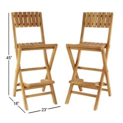 Best reviews of π Set of 2 Brown Teak Wood Traditional Outdoor Bar Stool, 18" x 45" by Ivory and Iris π€© 18 Best reviews of π Set of 2 Brown Teak Wood Traditional Outdoor Bar Stool, 18" x 45" by Ivory and Iris π€© -Cheap Ivory and Iris Store D503728S 9