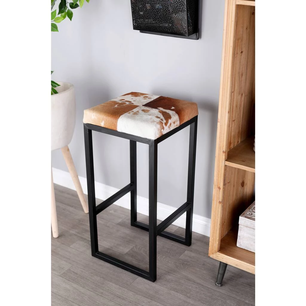 Buy π Brown Iron Industrial Stool, 29" x 14" x 14" by Ivory and Iris π€© 6 Buy π Brown Iron Industrial Stool, 29" x 14" x 14" by Ivory and Iris π€© - Image 6